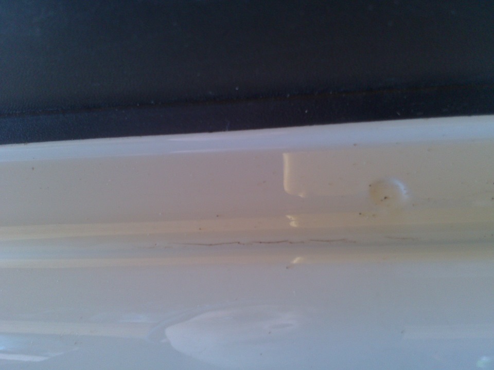 трещины ЛКП и кузовного железа на крыше — Renault Duster (1G), 2 л ...