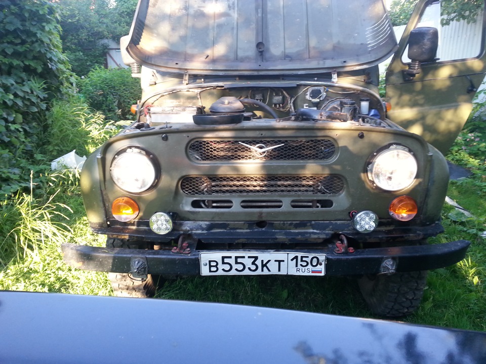 Замена ламп в габаритных огнях на светодиоды — УАЗ 31512, 2,5 л, 1992 ...