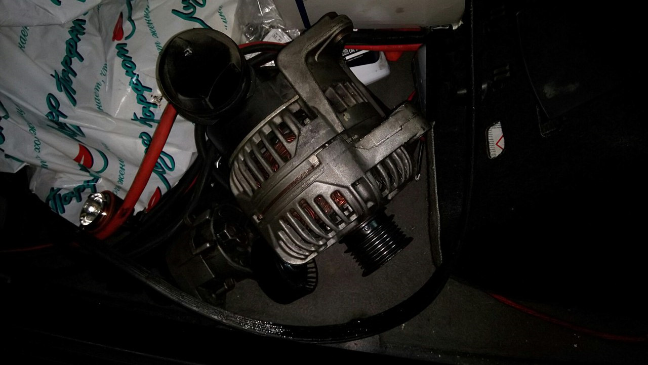 Сервисный ремень и все что с ним связано — BMW 5 series (E39), 2,5 л ...