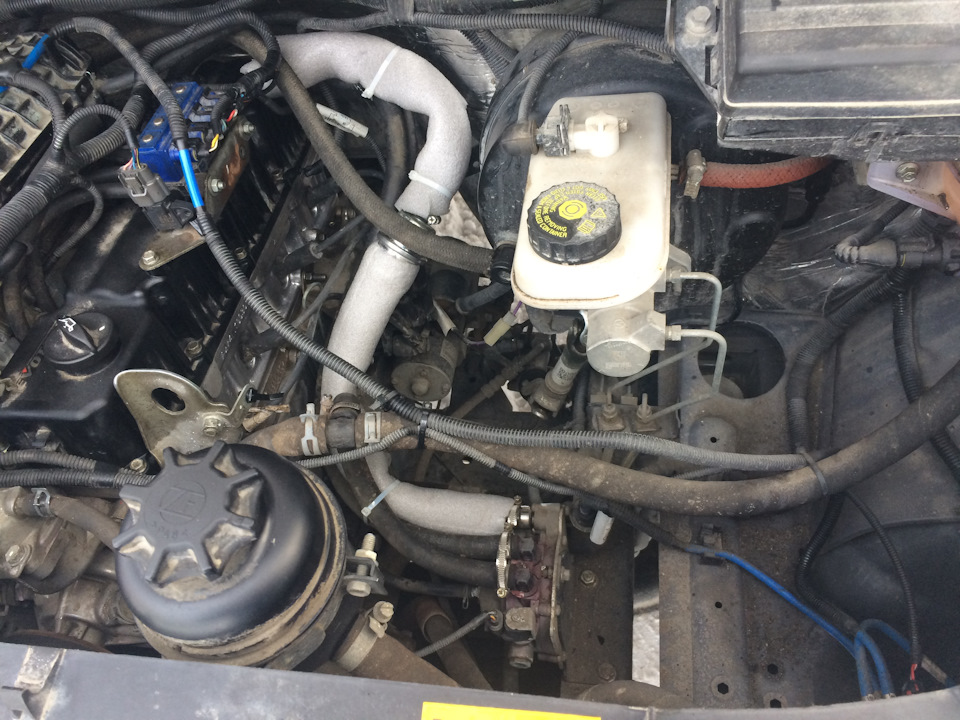 Утепление газовой магистрали) — ГАЗ Газель Next, 2,7 л, 2015 года ...