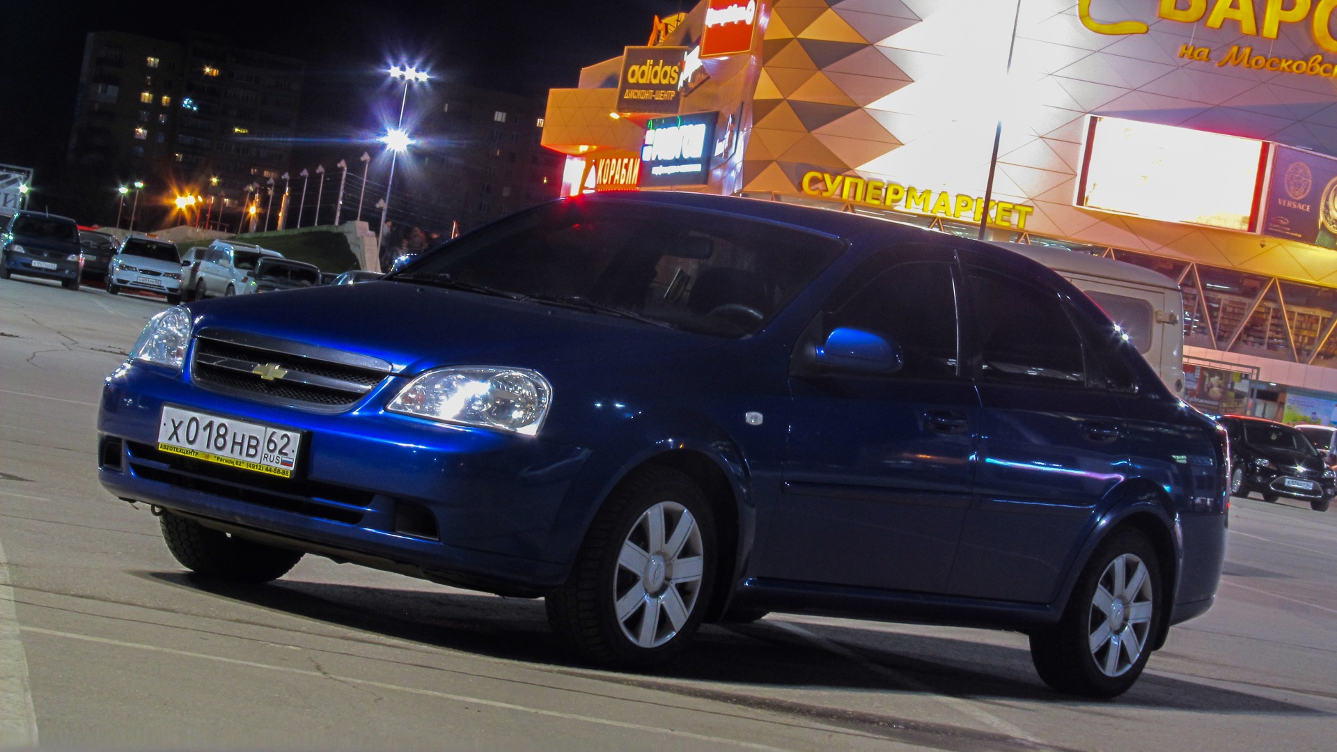 Chevrolet Lacetti Sedan 1.4 бензиновый 2008 | синий поповоз))) на DRIVE2