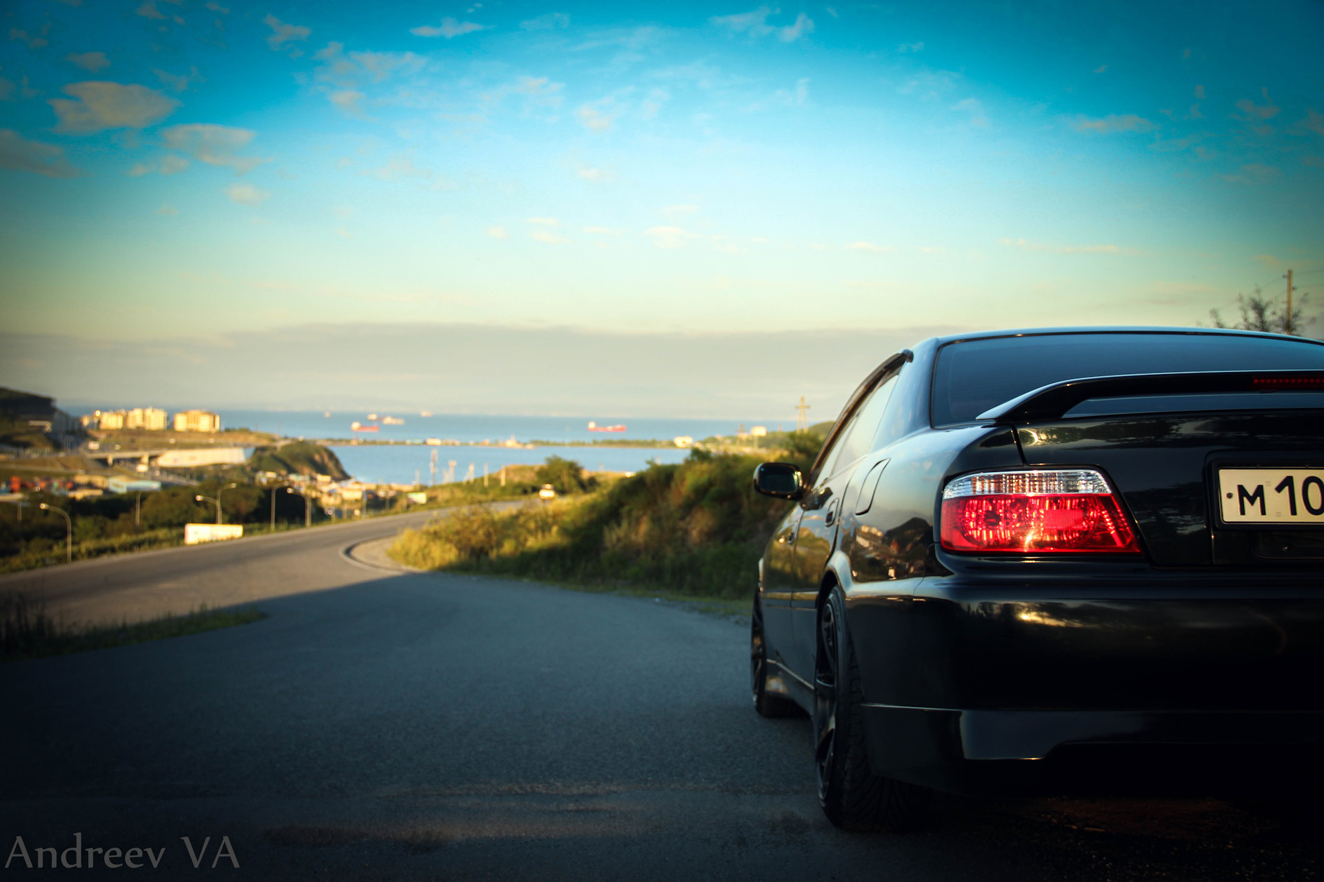 Toyota Chaser 100 закат