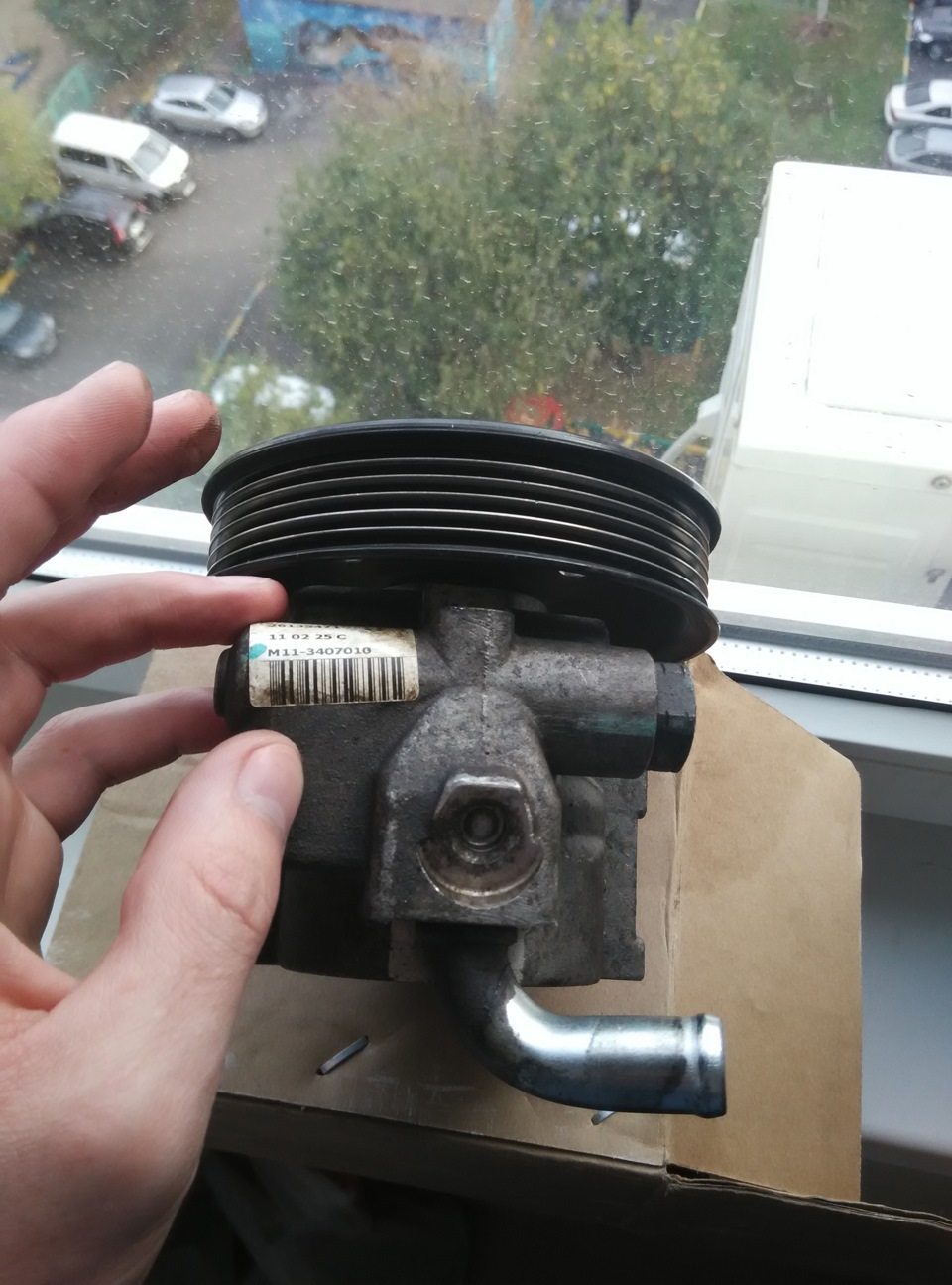 M113407010 НАСОС ГУР для двигателей кроме E4G16 (например 484F) CHERY ...