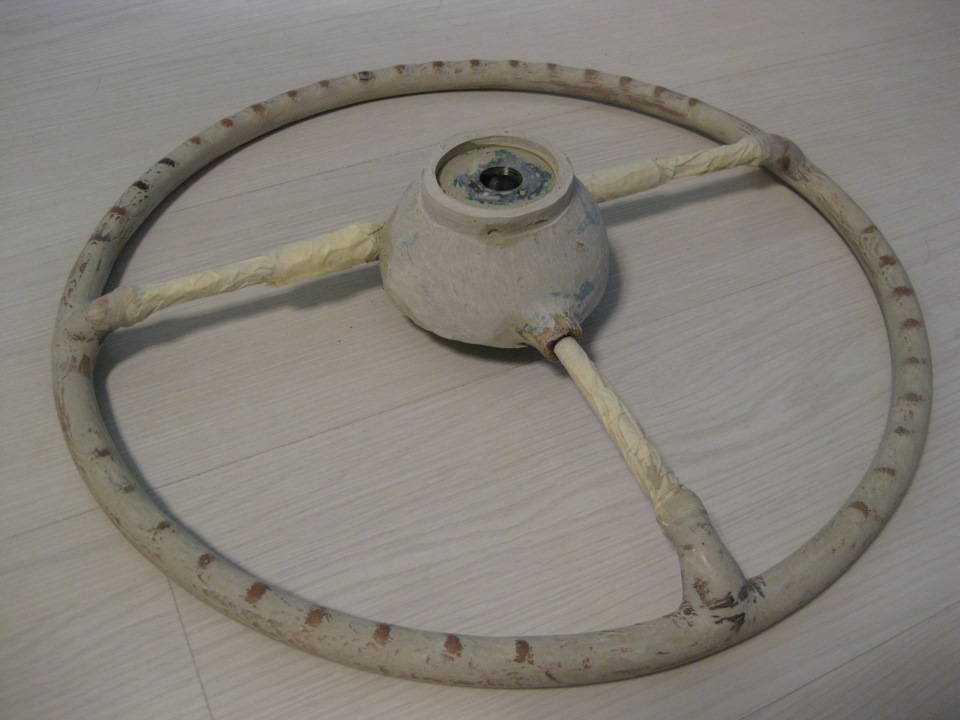 Реставрация руля (часть 4) — ГАЗ 12, 3,5 л, 1954 года | своими руками ...