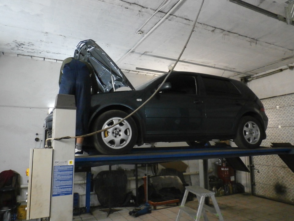 Визг при запуске или ремонт стартера — Volkswagen Golf Mk4, 1,6 л, 2002 ...