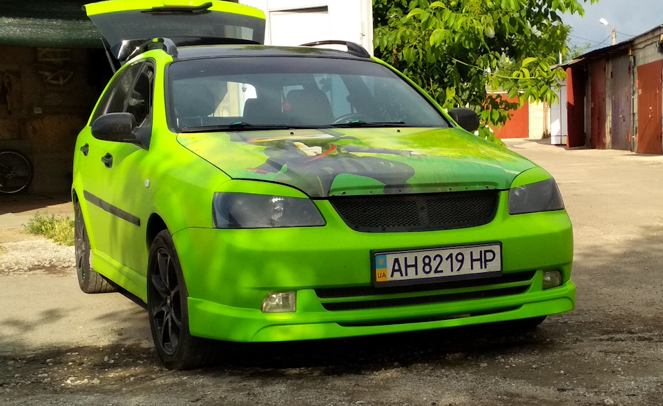 Chevrolet Lacetti Green