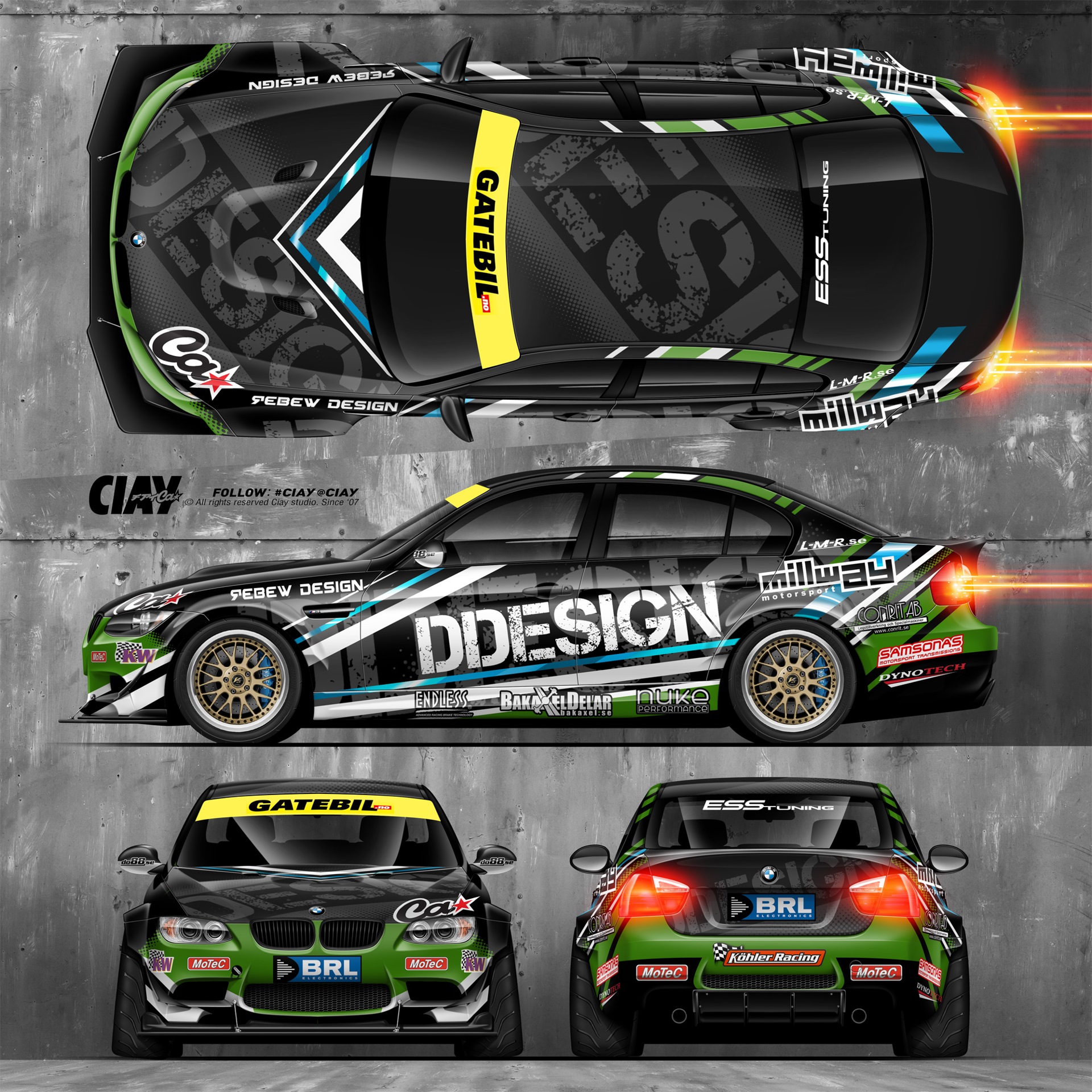 BMW m3 livery