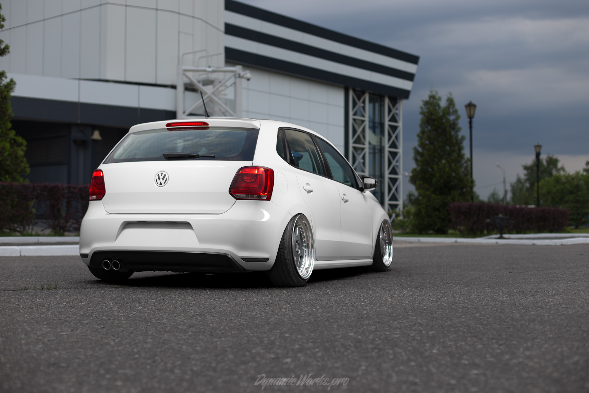 Volkswagen Polo sedan stance