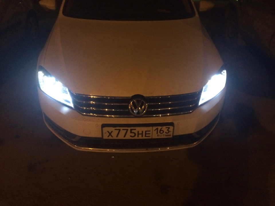 Led вместо ксенона passat b7