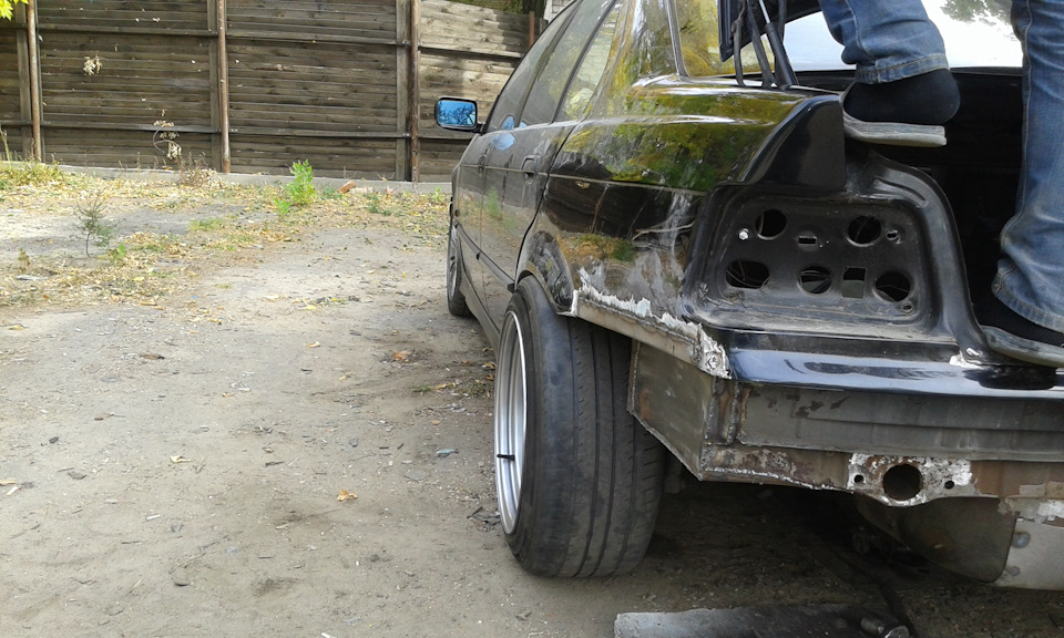 Переварка днища bmw e34