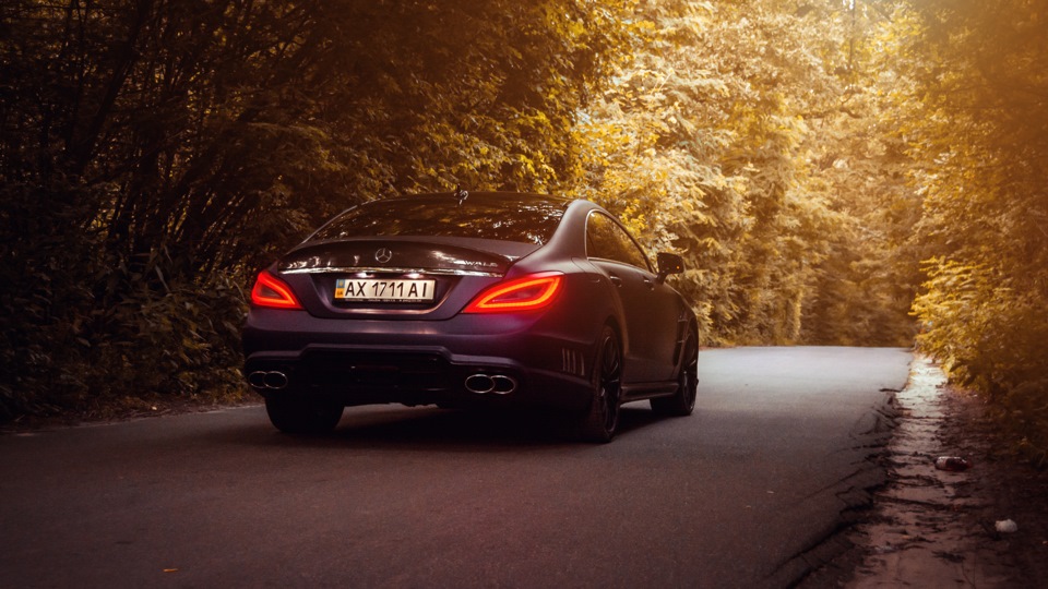 Mercedes Benz CLS Black Bison