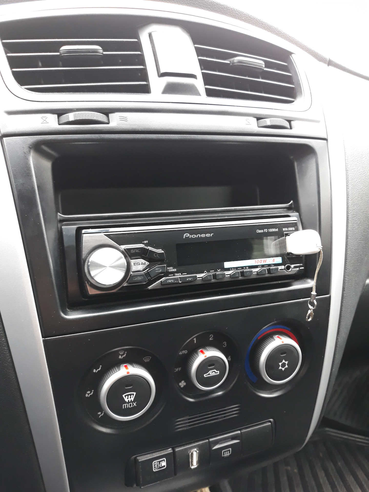 Новая магнитола pioneer 280fd 100Wx4 — Datsun on-Do, 1,6 л, 2017 года ...