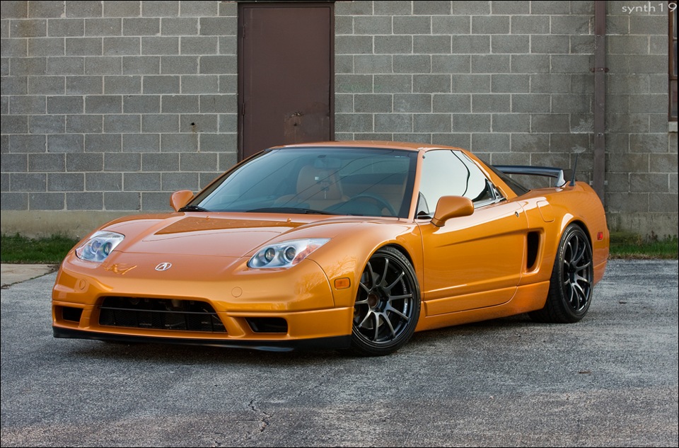 Honda NSX Orange