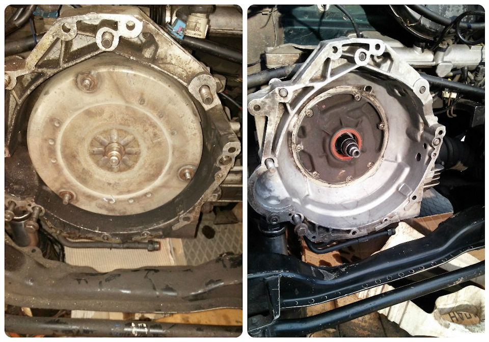 Замена масла в АКПП СВТ… — Audi 80 (B4), 2 л, 1993 года | своими руками ...