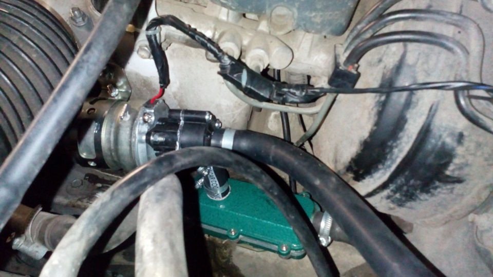 Установка эл. подогревателя ДВС 1JZ и доп. насоса на печку. Промывка ...