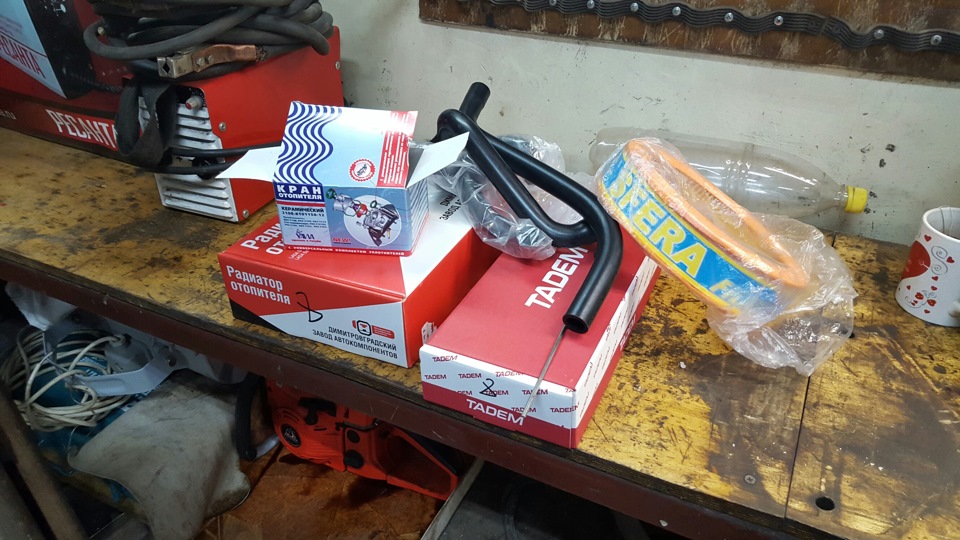 Замена радиатора печки и ролика ГРМ — LADA 2109, 1,5 л., 1997 года ...