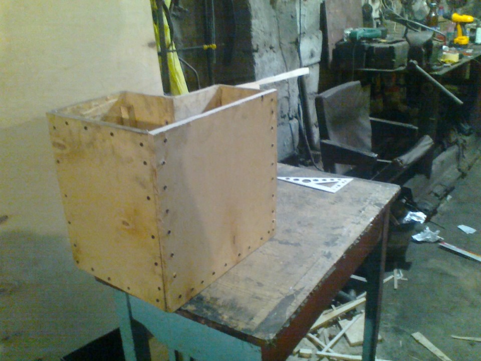 короб под саб. — Lada 21083, 1,6 л, 1996 года | своими руками | DRIVE2