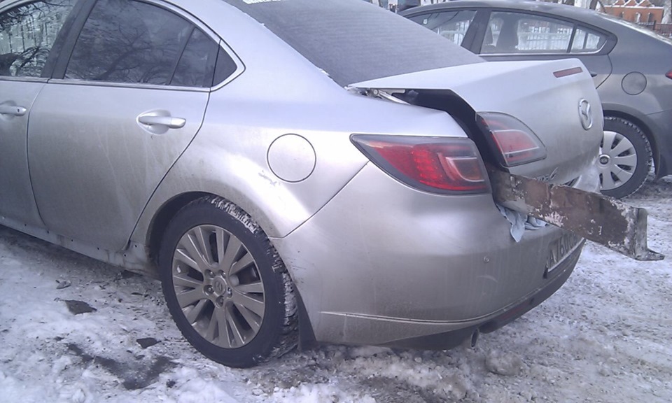 Снова порог — Mazda 6 (2G) GH, 2 л, 2008 года | своими руками | DRIVE2