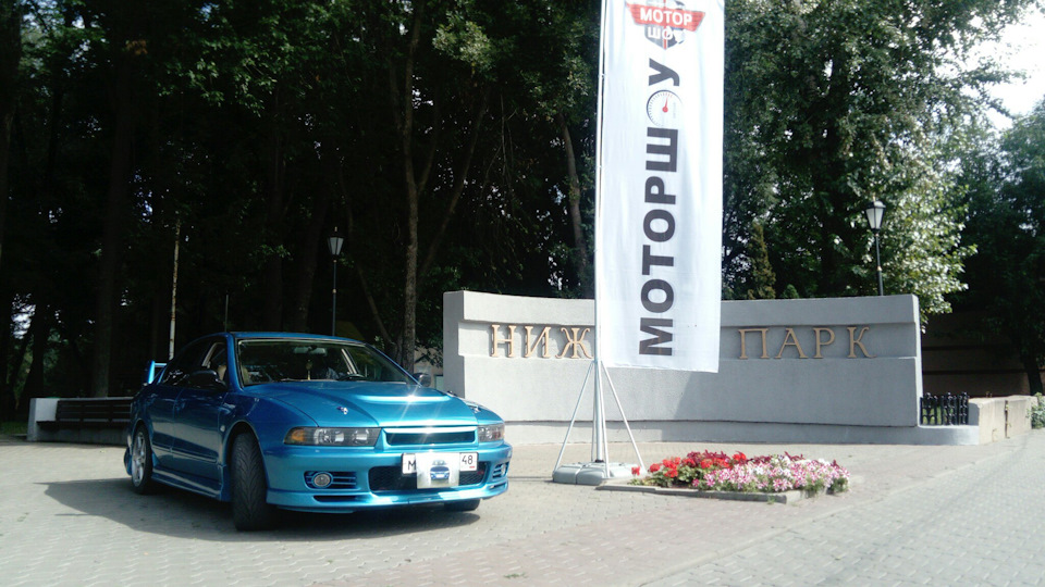 Моторшоу в Липецке — Mitsubishi Galant (8G), 2,5 л, 1997 года | встреча ...