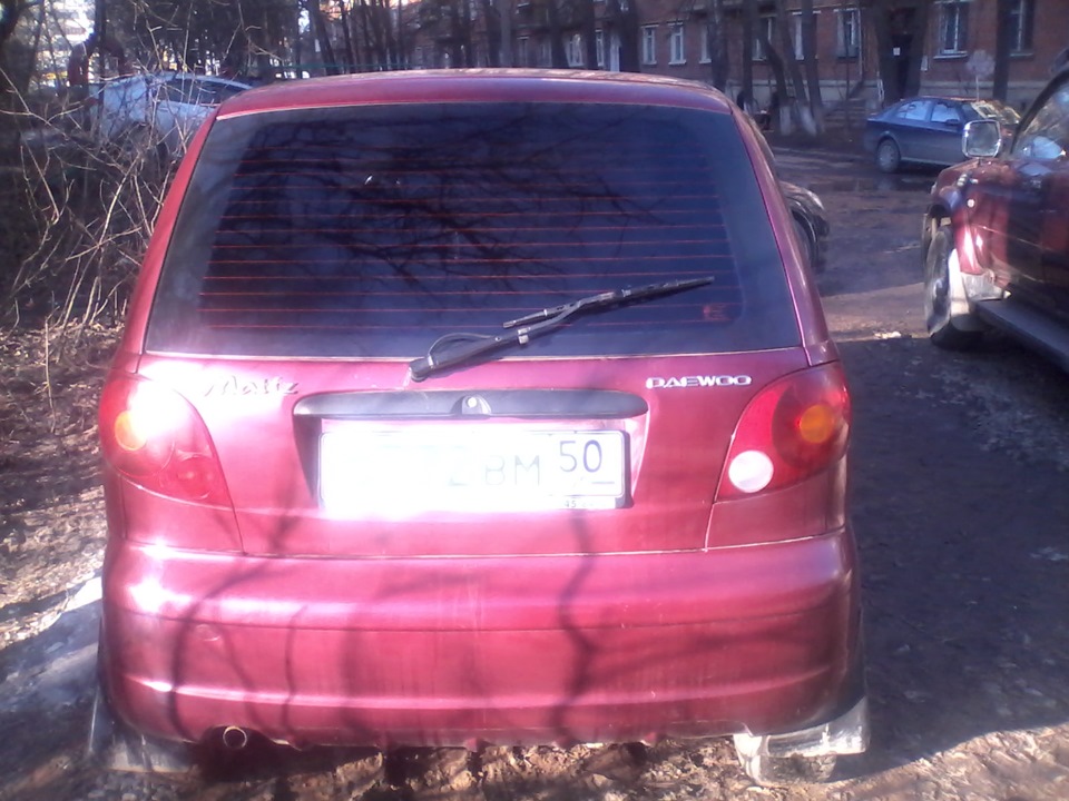 Тонировка Матиз! — Daewoo Matiz (M100/M150), 0,8 л, 2009 года | визит ...