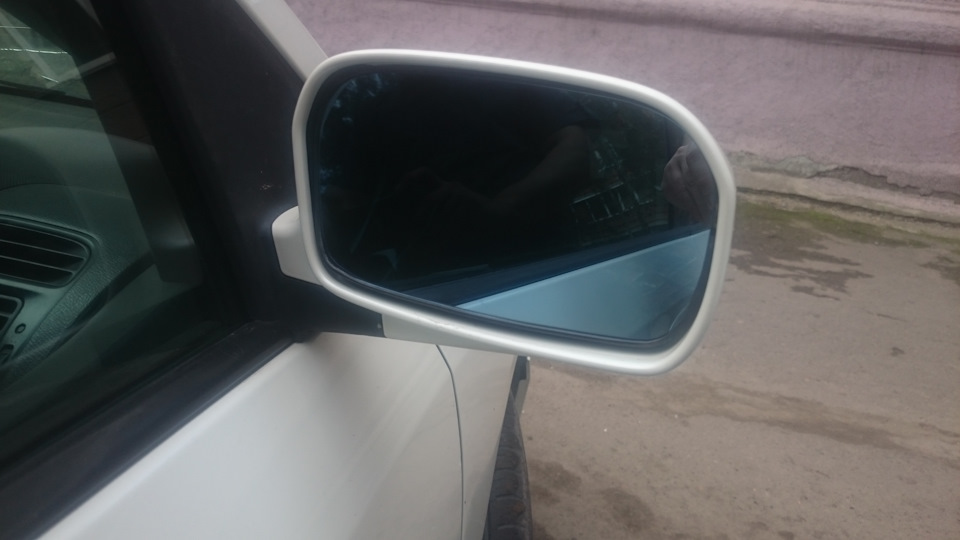 Зеркала сферы антиблик синие — Honda Civic Hatchback (7G), 1,7 л, 2002 ...