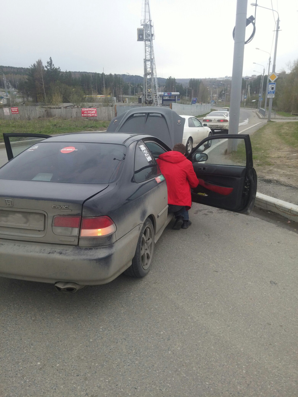 Проводка. КЗ под капотом. И восстановление в салоне. — Honda Civic Coupe  (6G), 2 л, 1998 года | своими руками | DRIVE2