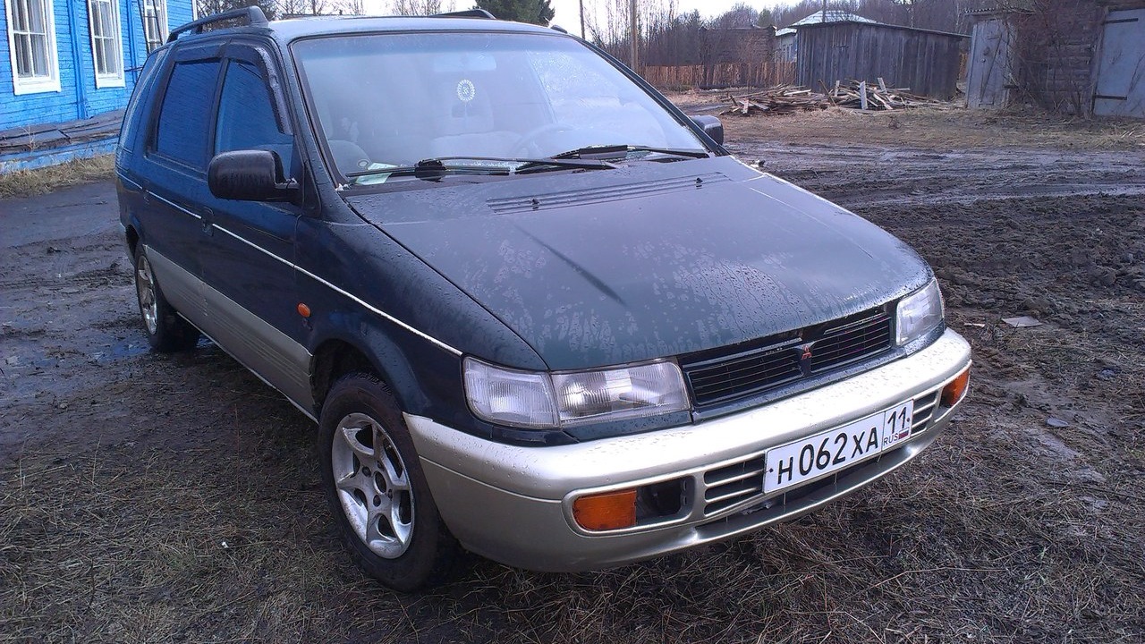 Mitsubishi Space Wagon (2G) 2.0 бензиновый 1998 | 2.0, 133л.с на DRIVE2