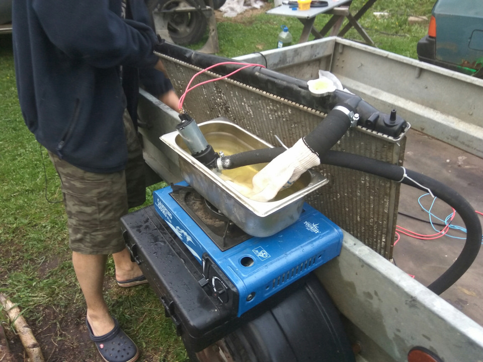 Восстановление радиатора — Nissan Pathfinder (2G), 3,3 л, 1998 года ...