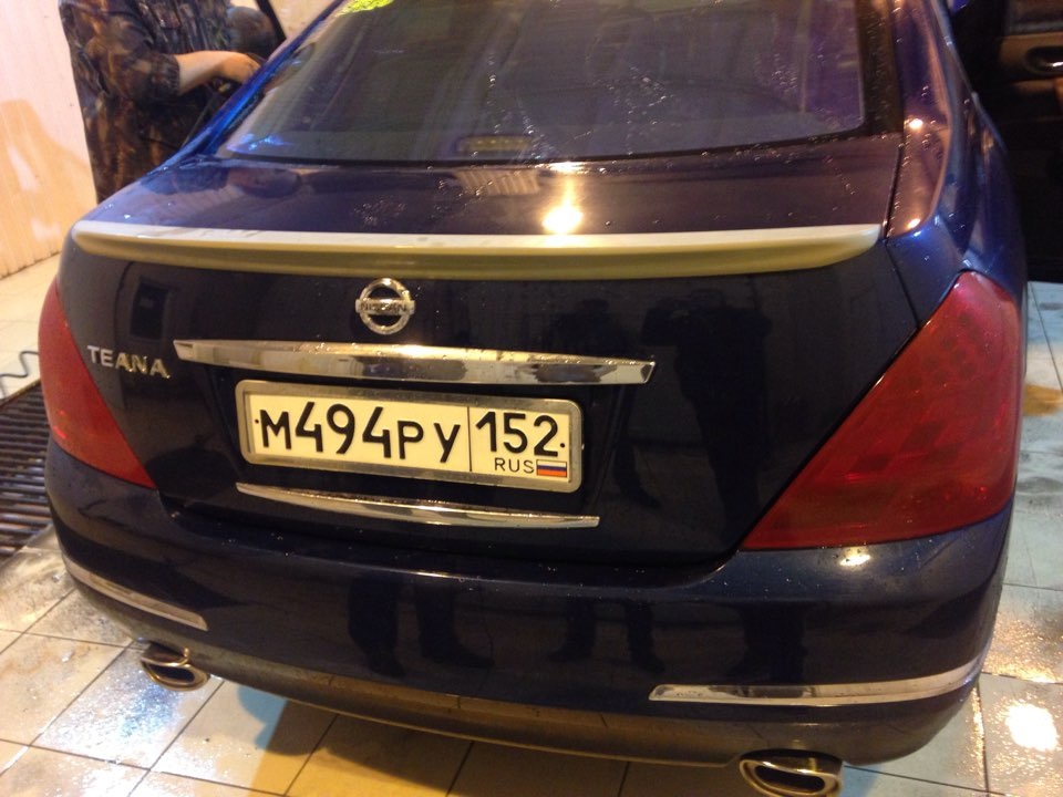 Вот прикурил ещё один нижтячек — Nissan Teana (J31), 2,3 л, 2007 года ...