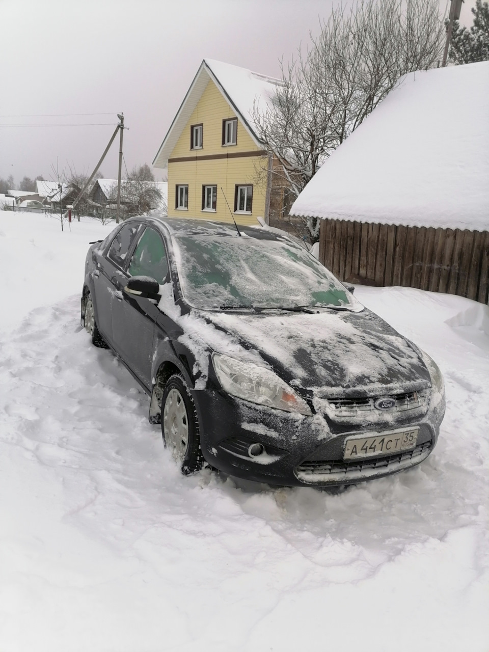 Холодный запуск — Ford Focus II Sedan, 1,6 л, 2010 года | наблюдение |  DRIVE2