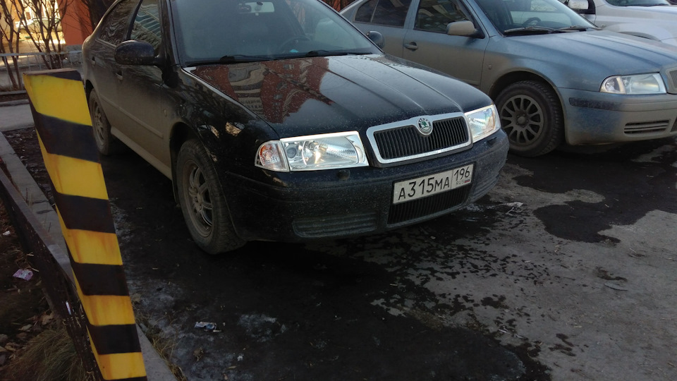 Как подключить дневные ходовые огни на шкода октавия тур