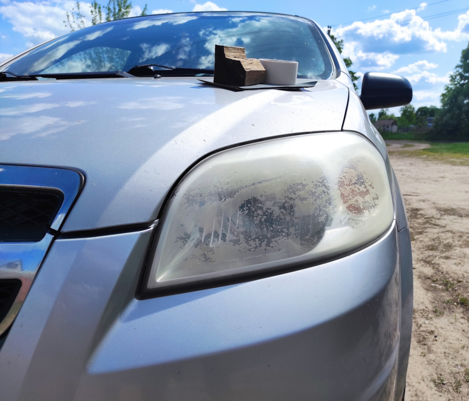 Полировка фар — Geely MK, 1,5 л, 2011 года | своими руками | DRIVE2