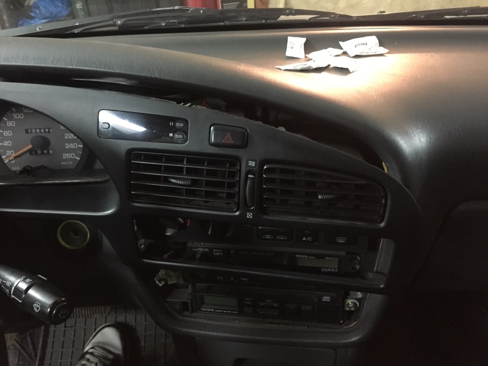 Подсветка регулировки печки/кондеционера — Toyota Camry (XV10), 3 л ...