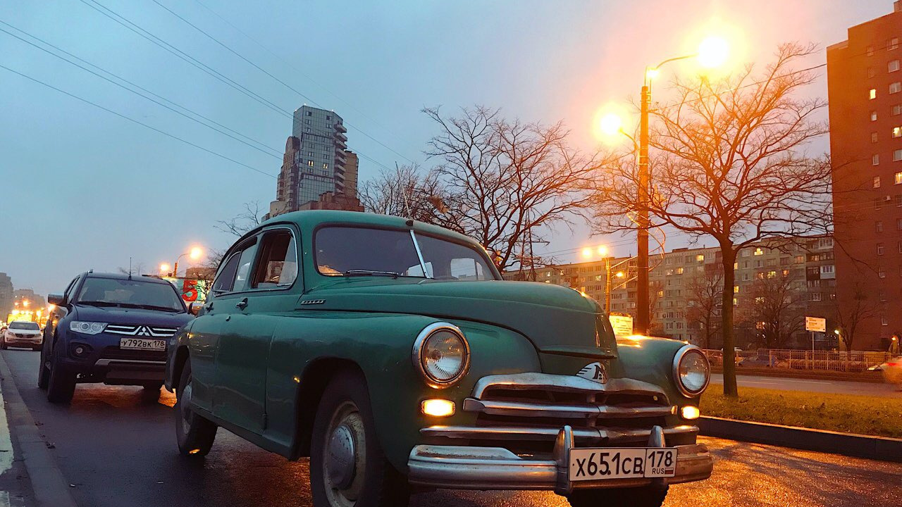 ГАЗ М-20 Победа 2.1 бензиновый 1955 | Красотка на DRIVE2