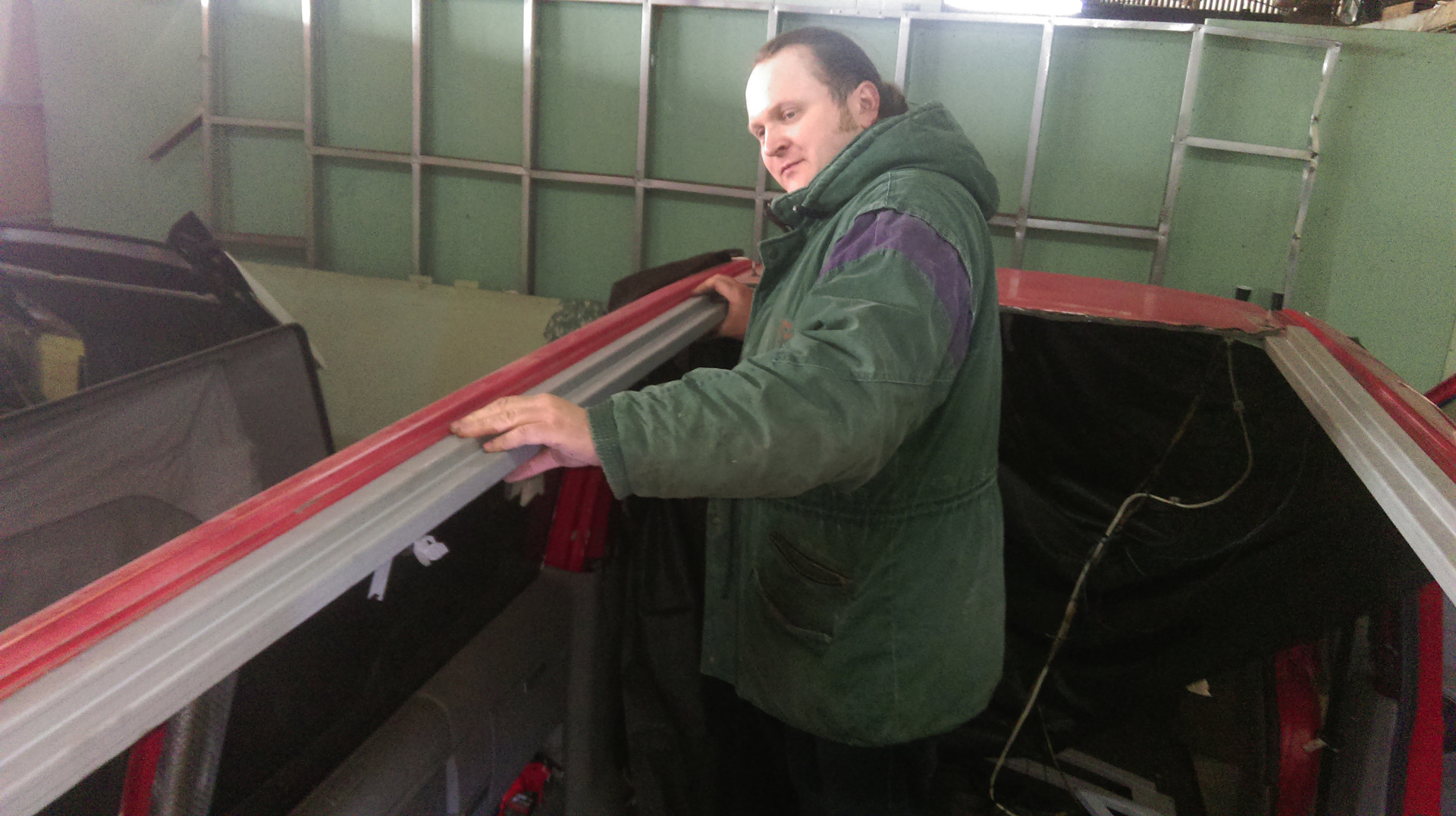 Установка подъемной крыши от REIMO — Volkswagen Caravelle (T4), 2,5 л ...