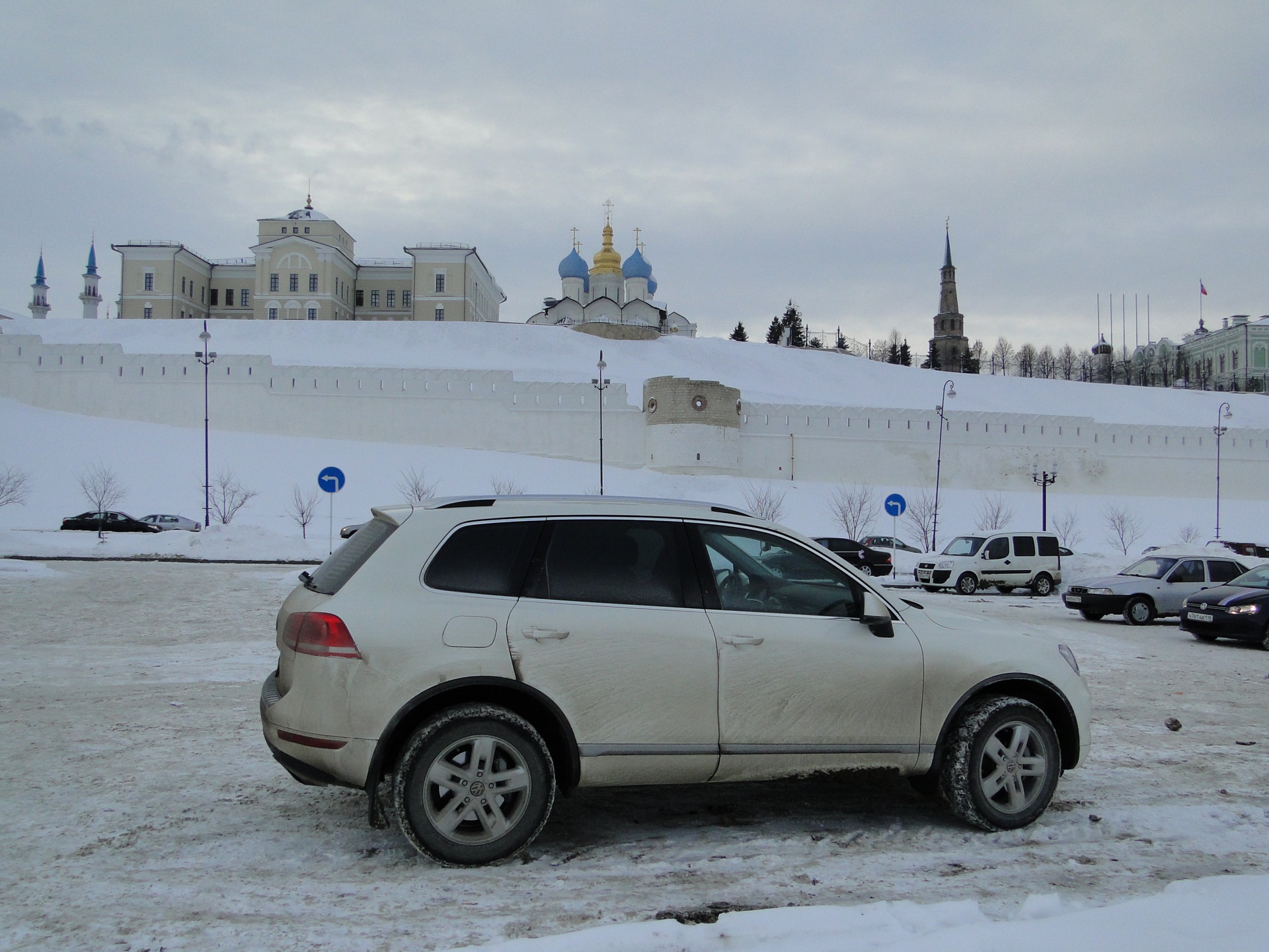 Уфа-Казань-Уфа — Volkswagen Touareg (2G), 3,6 л, 2011 года | путешествие |  DRIVE2