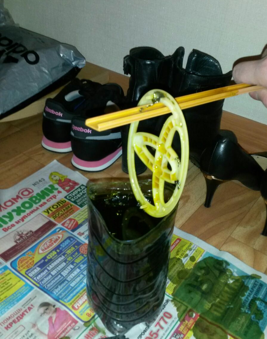 Как снять хром с деталей кузова — Honda Civic Ferio (7G), 1,5 л, 2004 ...