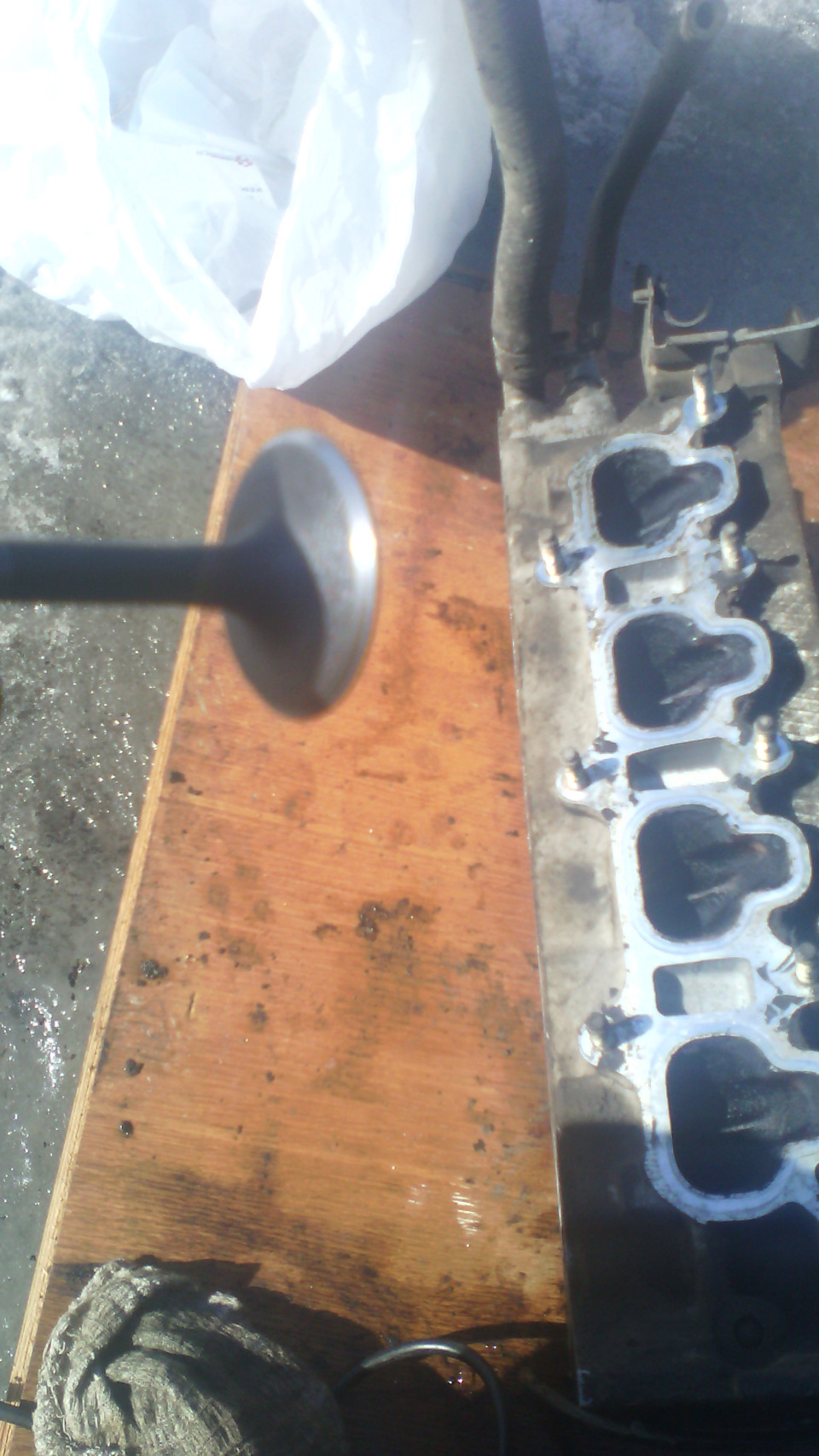 Капитальный ремонт двигателя ZL-DE. Притирка клапанов и замена ...