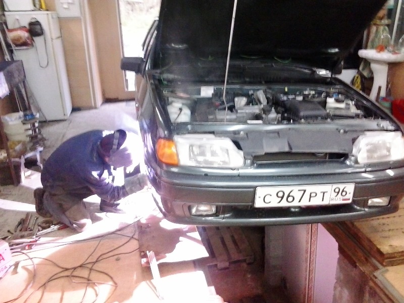 Переделали лонжероны — Lada 2114, 1,6 л, 2011 года | кузовной ремонт ...