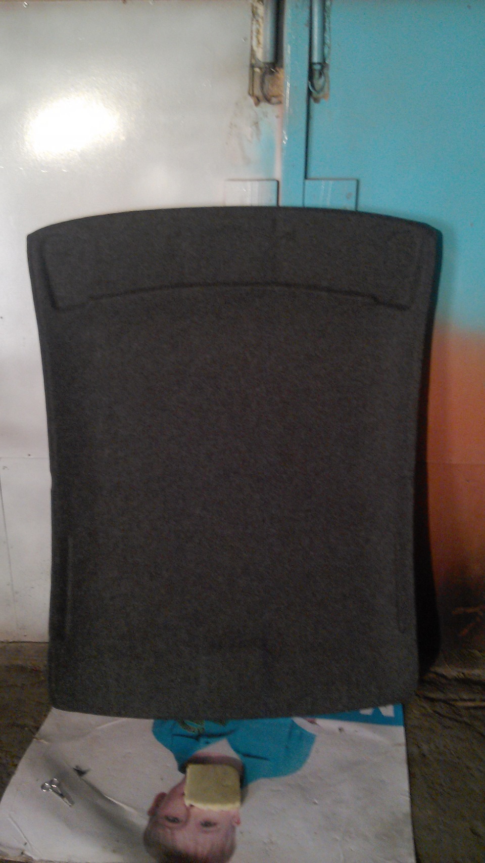 перетяжка потолка карпетом — Honda Accord (5G), 2 л, 1994 года | своими ...