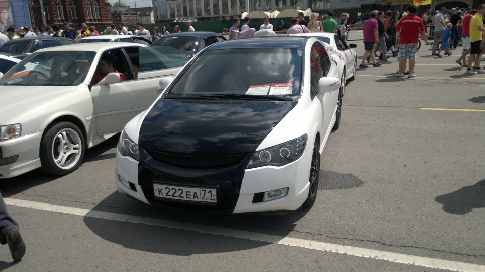 Автострада 2013 ТУЛА 15.06.13 part2 площадь — LADA Приора седан, 1,6 л ...