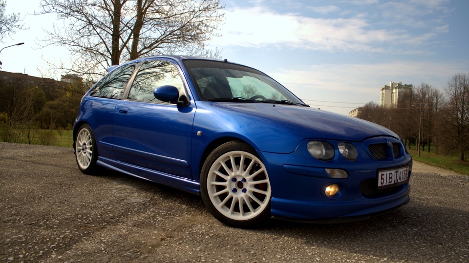 MG ZR 1.8 бензиновый 2004 | 160 Blue на DRIVE2