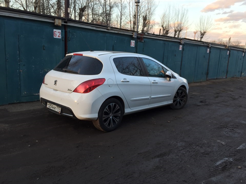 Замена колес на лето Пежо 308 — DRIVE2