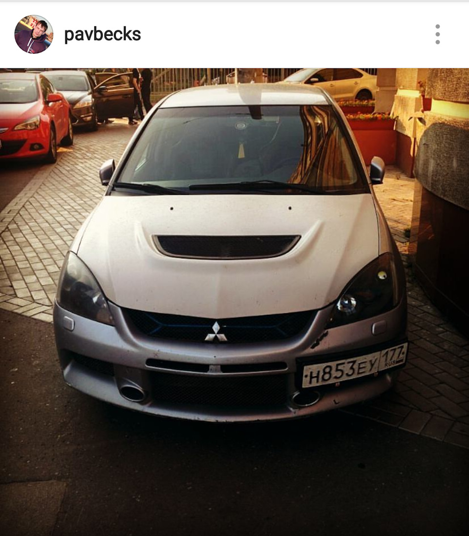 Капот…EVO гриль — Mitsubishi Lancer IX, 1,5 л, 2006 года | запчасти ...