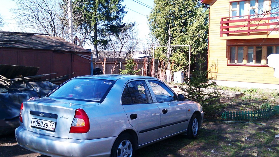 Расход — Hyundai Accent (2G), 1,5 л, 2005 года | заправка | DRIVE2