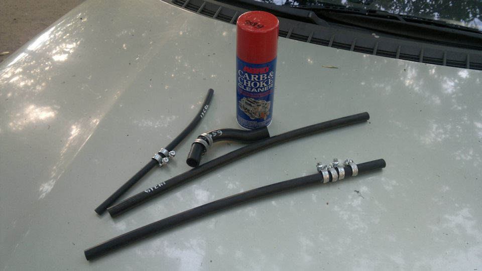 Чистка дроссельной заслонки и замена патрубков к инжектору ВАЗ 2110 ...