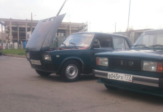 Видок придал) — Lada 21074, 1,6 л, 2005 года | стайлинг | DRIVE2