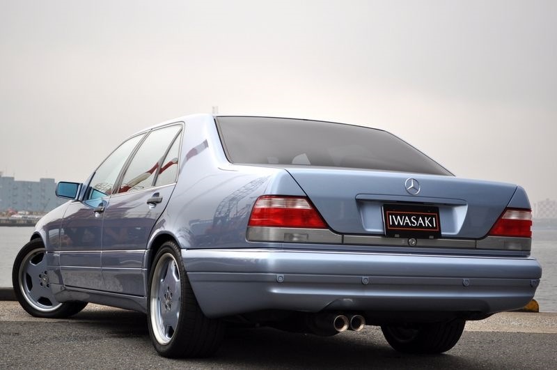 Мерседес Бенц w140 s600 белый