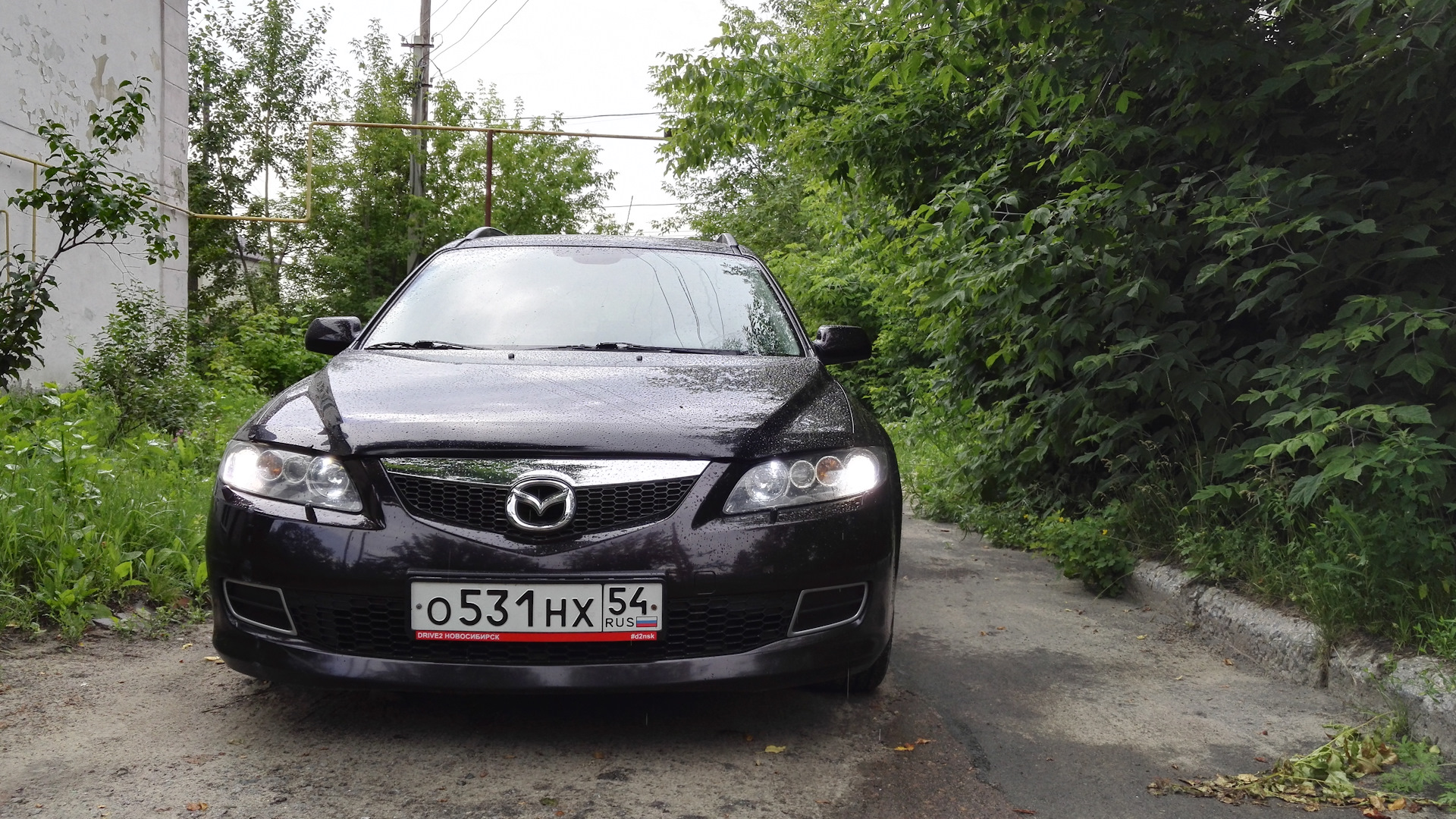 Mazda 6 (1G) GG 2.3 бензиновый 2007 | Брюнетка на DRIVE2