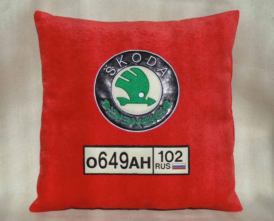 Подушка в авто Шкода Фабия — о себе не забываем)) — Skoda Fabia Mk2, 1 ...